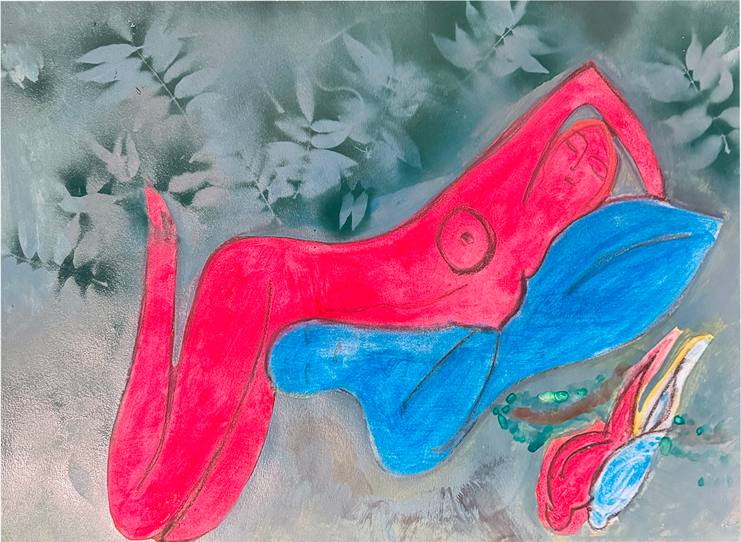 Sleeping bounty 18x24