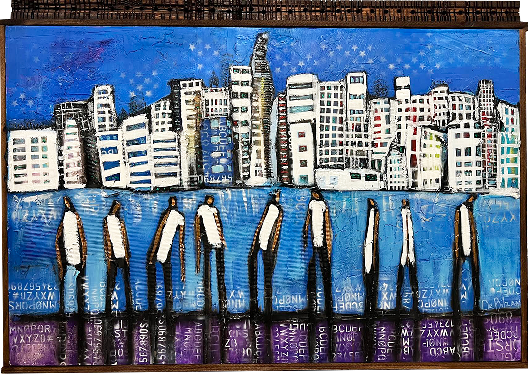 Midnight Crossing 58x40.5